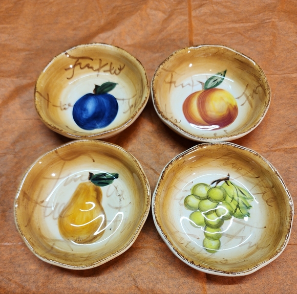 Other - El Camino Fruit-Themed Ceramic Bowls
